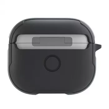 UNIQ Valencia pretmikrobu maciņš AirPods 3. paaudzei, pelēks