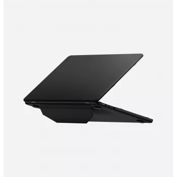 UNIQ Lyden Versa Folio maciņš MacBook Air 13 inch (M2/M3/M4/M5) — melns
