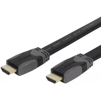 Vivanco HDMI kabelis ar ARC, 4K, ar zelta pārklājuma savienotājiem (VVVHDMI15MMGK)
