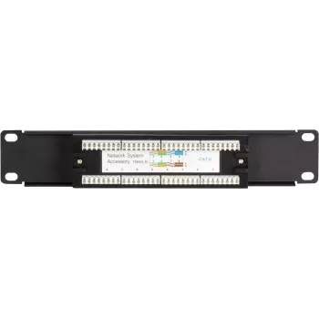 DSIT DS-10Patch6-8UTP 10 collu 8 portu UTP CAT 6 sadales panelis