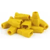 DSIT DANICOM RJ45 stresa mazināšanas aizsargvāciņš dzeltens, 10 gab. iepakojums