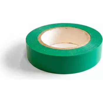 DSIT DC-Tape-Green PVC elektroizolācijas lente 19mm x 10m zaļa