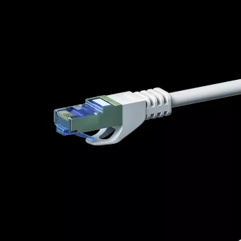 DSIT CAT 6a S/FTP LSOH tīkla kabelis, 0,25 m, balts