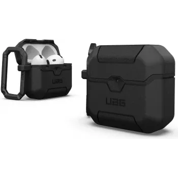 Urban Armor Gear UAG Scout Maciņš Apple AirPods 4. paaudzei - Melns