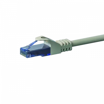 DSIT CAT6a tīkla kabelis 100% varš U/UTP 0,15 m pelēks