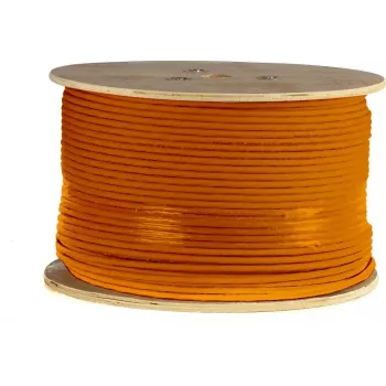 DSIT Danicom CAT7 S/FTP cietais instalācijas kabelis 305m LSZH Dca oranžs AWG23