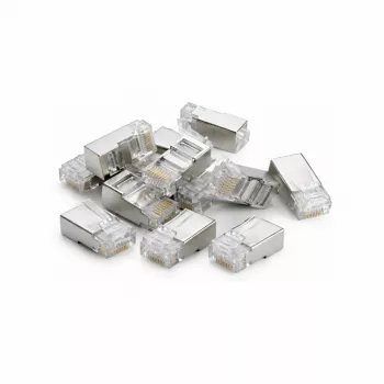 DSIT FTP RJ45 CAT6 tīkla spraudnis elastīgiem kabeļiem - 10 gab.