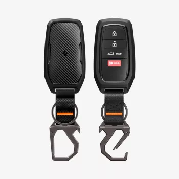 SPIGEN TK100 Toyota atslēgas futrālis, melns