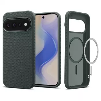 SPIGEN Liquid Air Mag MagSafe maciņš Google Pixel 11 Pro - Abyss Green
