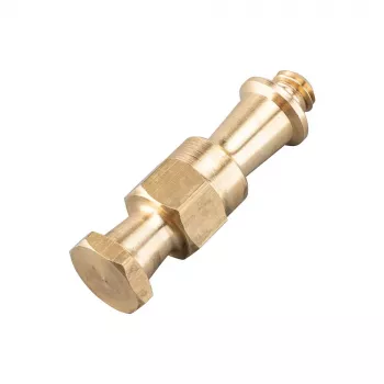 Manfrotto Double Stud Adapter Super Clamp 035 sērijai, 3/8 inch-16 vītne, misiņš, 60 mm