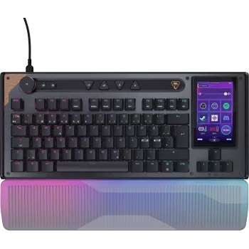 Tastatūra Turtle Beach Command KB7 TKL, ziemeļvalstu izkārtojums, melna (TBK-2004-02-NO)