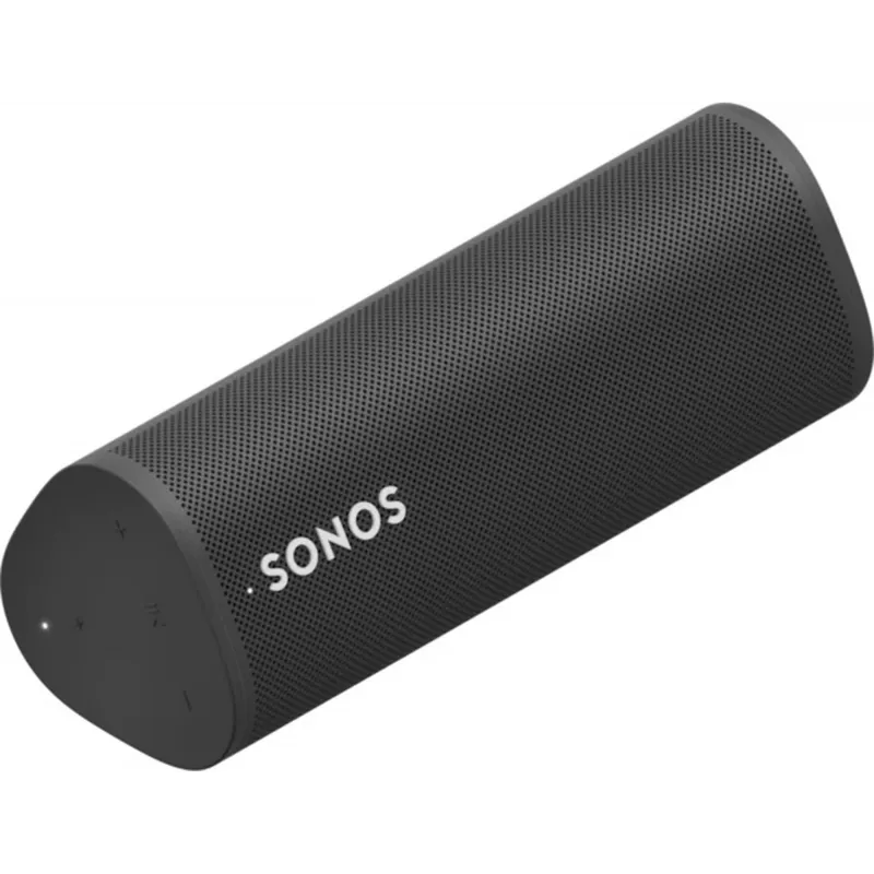 Sonos Roam pārnēsājamais viedais skaļrunis, melns