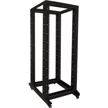 DSIT 32U 19 inch brīvi stāvošs serveru skapis uz riteņiem, 600x800x1600 mm, melns, neizmontēts