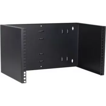 DSIT 6U 19 inch sienas fiksēts rāmis, 300mm dziļš, melns (DS-WMB6-M)