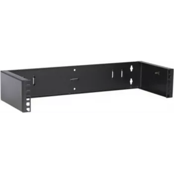 DSIT 2U 19 collu sienas rāmis, bez eņģēm, 180 mm dziļš, melns (DS-WMB2-S)