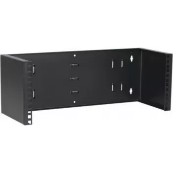 DSIT 4U 19 collu sienas stiprinājuma fiksēts rāmis, 180 mm dziļums, melns (DS-WMB4-S)