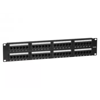 DS-IT CAT 5e UTP tīkla sadales panelis, 19 inch, 48 porti (DS-Patch5-48UTP)
