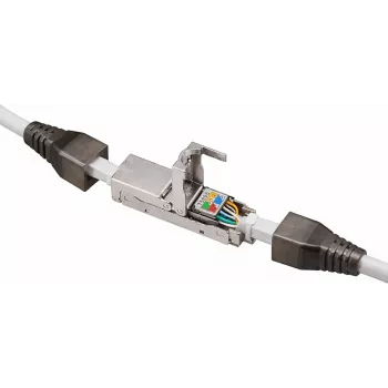 DSIT STP CAT6a Toolless RJ45 savienotājs - ekranēts, 10G, plāns