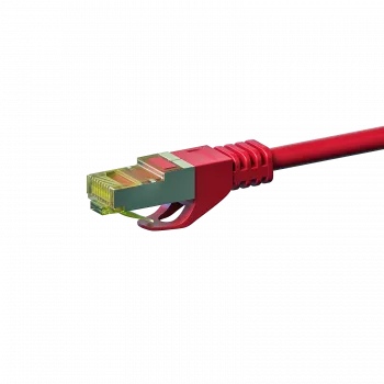 DSIT Cat.7 S/FTP tīkla kabelis RJ45, PiMF, sarkans, 0,5 m (DC-75-005)