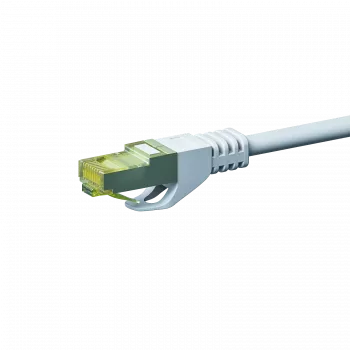 DSIT RJ45 tīkla kabelis S/FTP (PiMF) Cat.7 bez savienotāja aizsargvāciņiem, balts, 15m (DC-72-150)