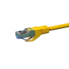 DSIT Cat 6a S/FTP LSOH Patch Cable, 5m, Dzeltens