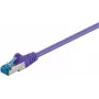 DSIT CAT 6a S/FTP LSZH tīkla vads 15m violets