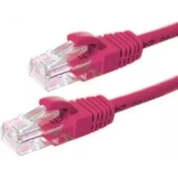 DSIT CAT6 tīkla kabelis U/UTP 2m rozā 100% varš (DC-69-020)