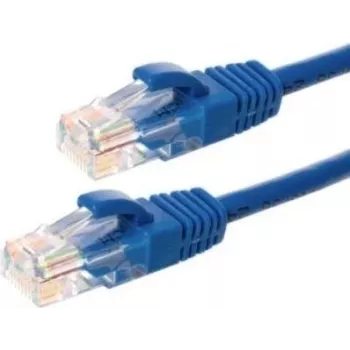 DSIT CAT6 Ethernet Patch kabelis 100% Copper U/UTP 5m zils (DC-64-050)