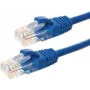 DSIT CAT6 Ethernet Patch kabelis 100% Copper U/UTP 5m zils (DC-64-050)