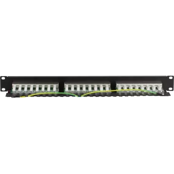 DS-IT CAT 5e FTP 24-Port 19 collu Rack-Mount Patch Panel