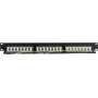 DS-IT CAT 5e FTP 24-Port 19 collu Rack-Mount Patch Panel