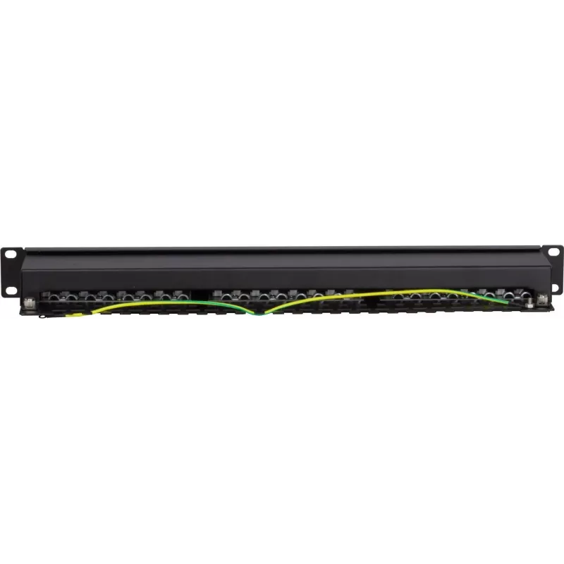 DS-IT CAT 5e FTP 24-Port 19 collu Rack-Mount Patch Panel