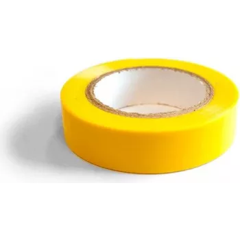 DSIT DC-Tape-Yellow pašlīmējošā PVC izolācijas lente 10 m x 19 mm dzeltena