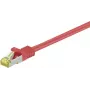 DSIT Cat.7 S/FTP PiMF RJ45 tīkla vads, sarkans, 1m