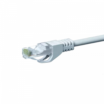 DSIT CAT5e U/UTP tīkla vads, 0,5m, balts, 100% varš (DC-52-005)