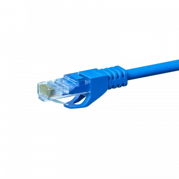 DSIT CAT 5e U/UTP tīkla vads, 2m, zils, CCA, RJ45