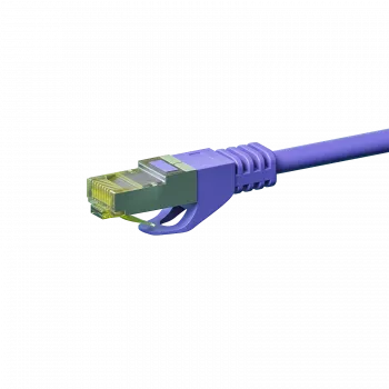 DSIT RJ45 tīkla kabelis S/FTP PiMF CAT 7, violeta krāsa - 0,5 m