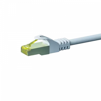 DSIT RJ45 tīkla kabelis S/FTP PiMF ar CAT 7 neapstrādātu kabeli, 50 m, balts (DC-72-500)