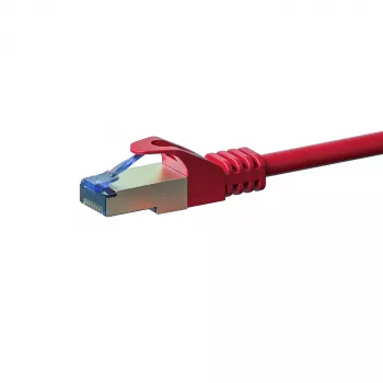DSIT CAT 6a S/FTP LSOH tīkla vads, 0,5 m, sarkans