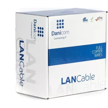 DSIT DANICOM CAT6 FTP 100m PVC kabelis (Fca) - DC-FTP6-100-FCA