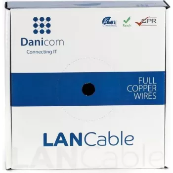 DSIT DANICOM CAT6 FTP 50m PVC Fca tīkla kabelis
