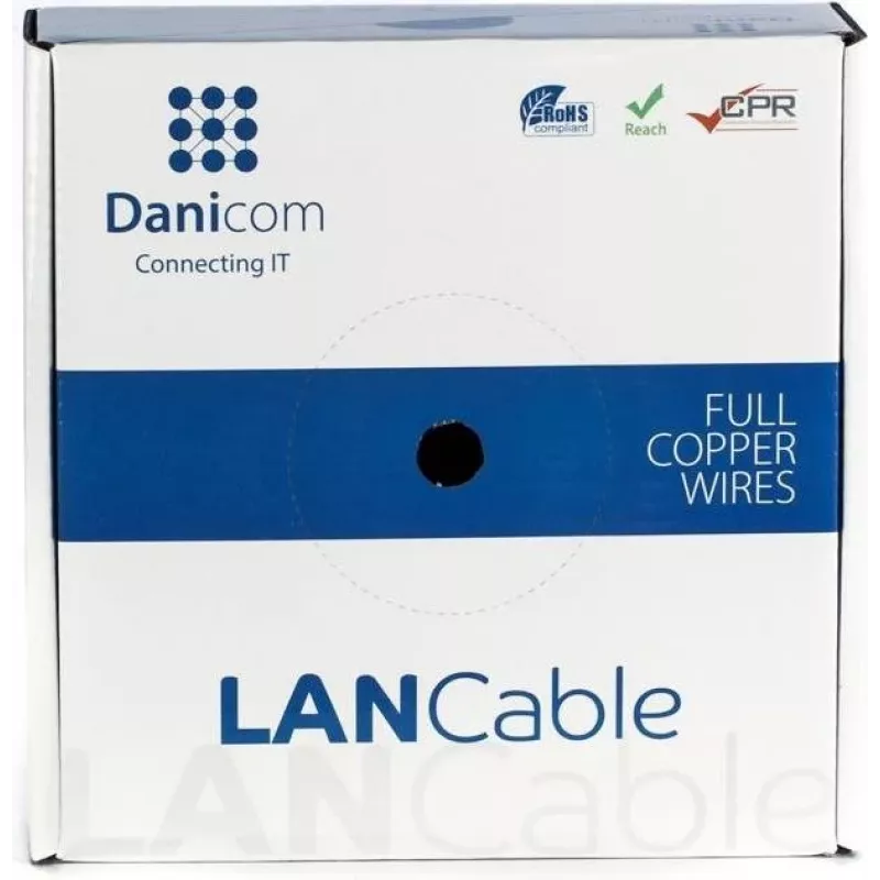 DSIT DANICOM CAT6 FTP 50m PVC Fca tīkla kabelis