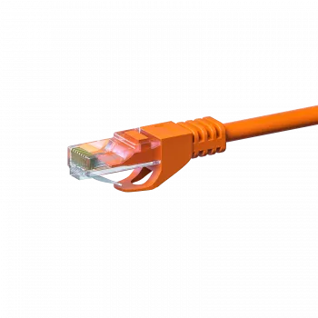 DSIT CAT 6 U/UTP tīkla kabelis, 3m, oranžs, CCA, RJ45
