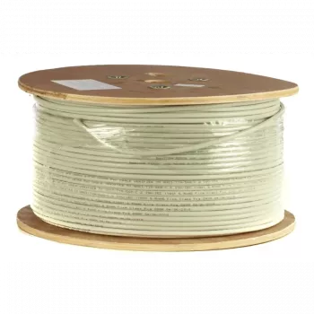 DSIT DANICOM CAT6A U/UTP 500m elastīgs PVC kabelis (Fca) – 10Gbps, 500MHz, masīvs varš, iekštelpām