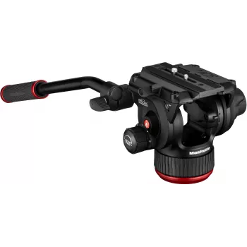 Manfrotto MVH504XAH 504X statīva galva, alumīnija, melna