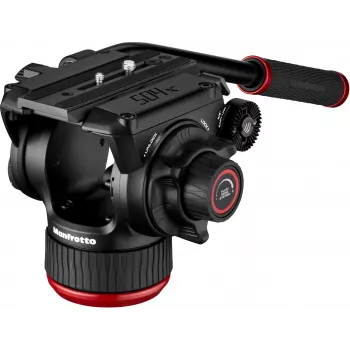 Manfrotto MVH504XAH 504X statīva galva, alumīnija, melna