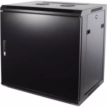 DSIT DS6409M 9U sienas servera skapis 600x450x500 mm ar metāla durvīm