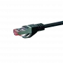 DSIT Cat 6 S/FTP LSOH tīkla vads, 2m, melns