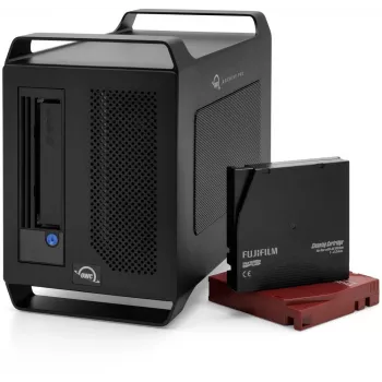 OWC Archive Pro LTO-8 Thunderbolt 3 lentu diskdzinis - 12TB Native / 30TB saspiests
