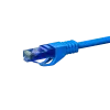DSIT CAT6a U/UTP 100% Copper Network Patch Cable, 10 m, zils
